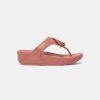 Women FitFlop Toe Post Sandals | Fitflop Lulu Tassel Toe Post Sandals Pink