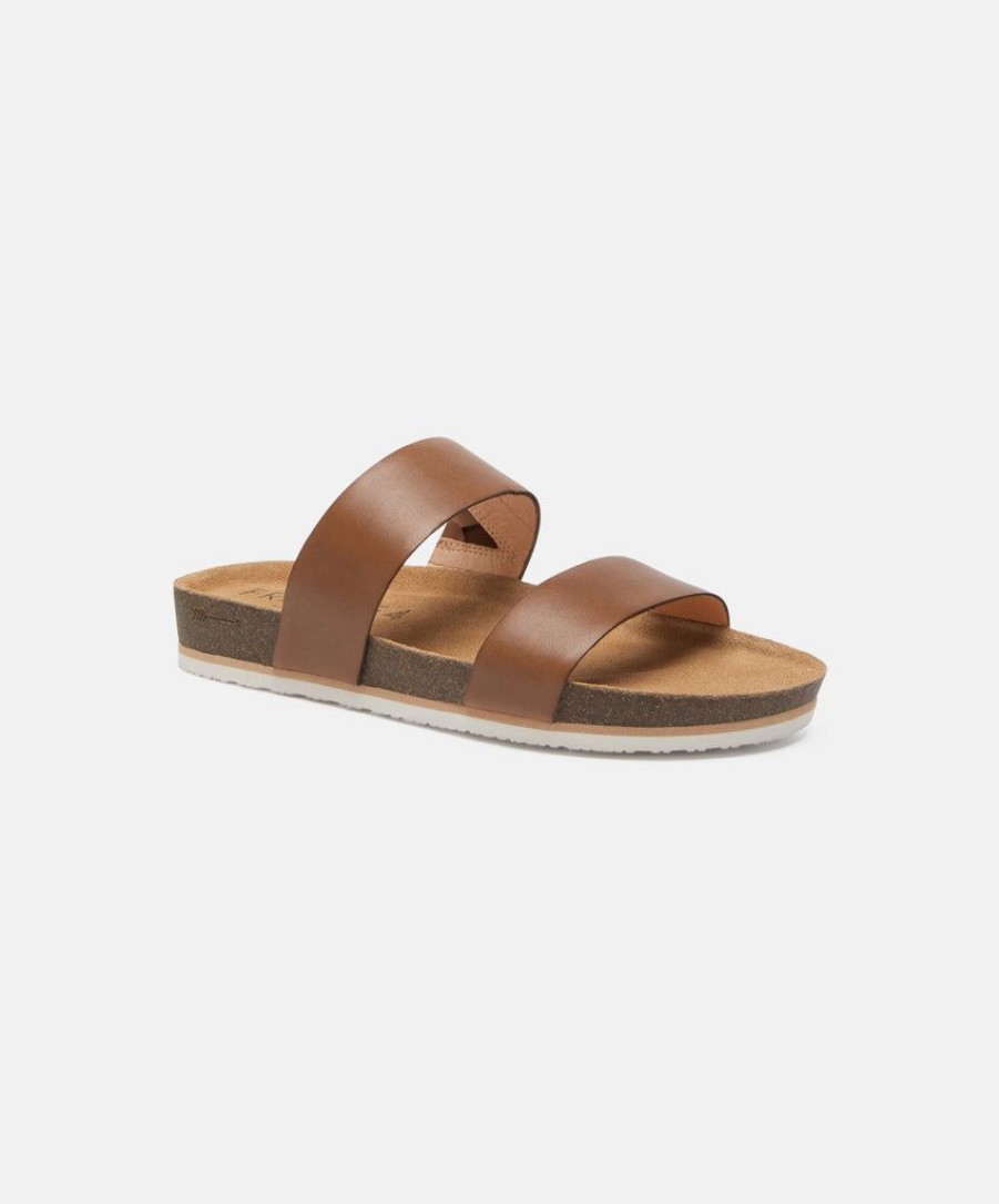 Women Frankie4 Slides | Frankie4 Maria Cognac Slides