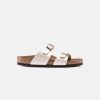 Women Birkenstock Slides | Birkenstock Sydney Bf Graceful White