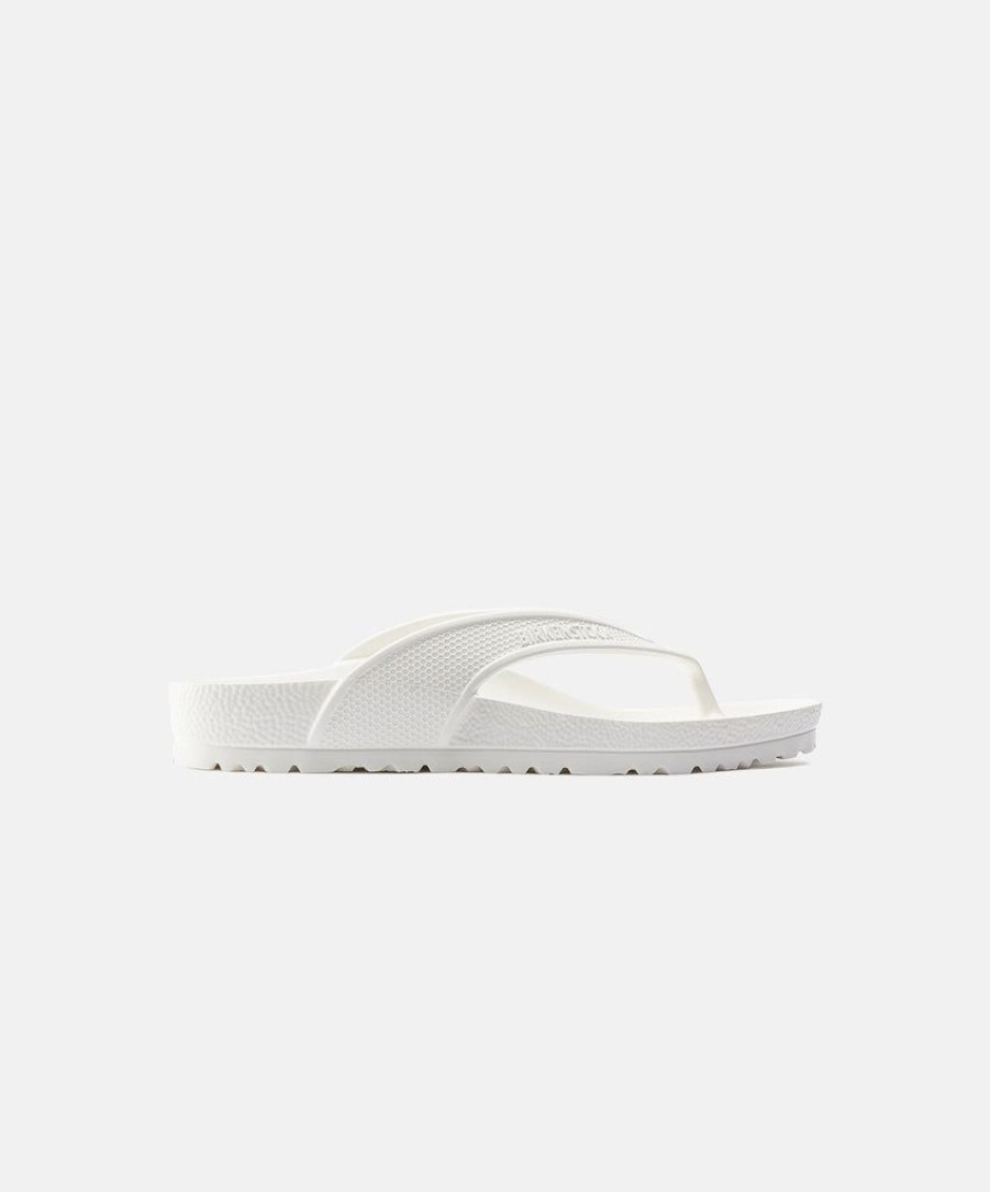 Men Birkenstock Thongs | Birkenstock Honolulu Eva White Sandals