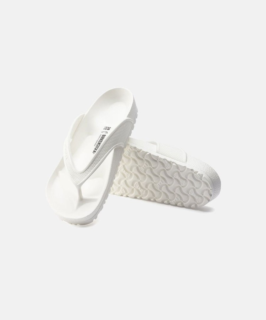 Men Birkenstock Thongs | Birkenstock Honolulu Eva White Sandals