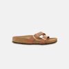 Women Birkenstock Two Strap Sandals | Birkenstock Yao Birkibuc Earthy Pecan Vegan Sandals