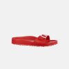 Men Birkenstock Slides | Birkenstock Madrid Eva Red Sandals