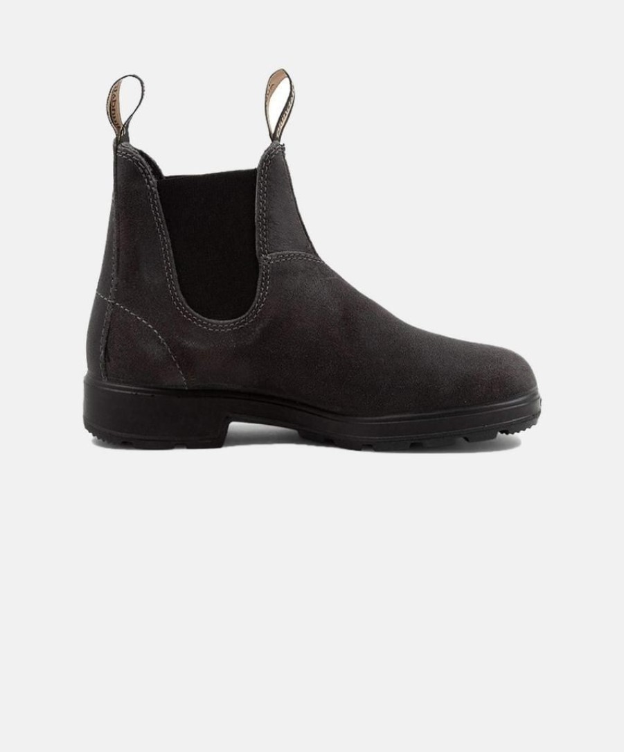 Men Blundstone Chelsea Boots | Blundstone 1910 Suede Boots Grey