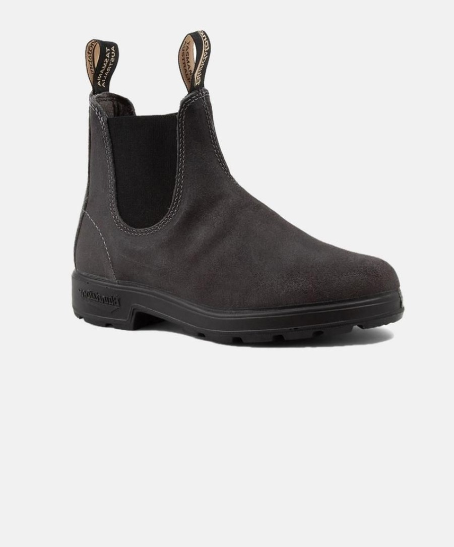 Men Blundstone Chelsea Boots | Blundstone 1910 Suede Boots Grey