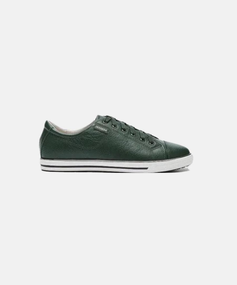 Women Frankie4 Leather Sneakers | Frankie 4 Nat Ii Tumbled Sneakers Green