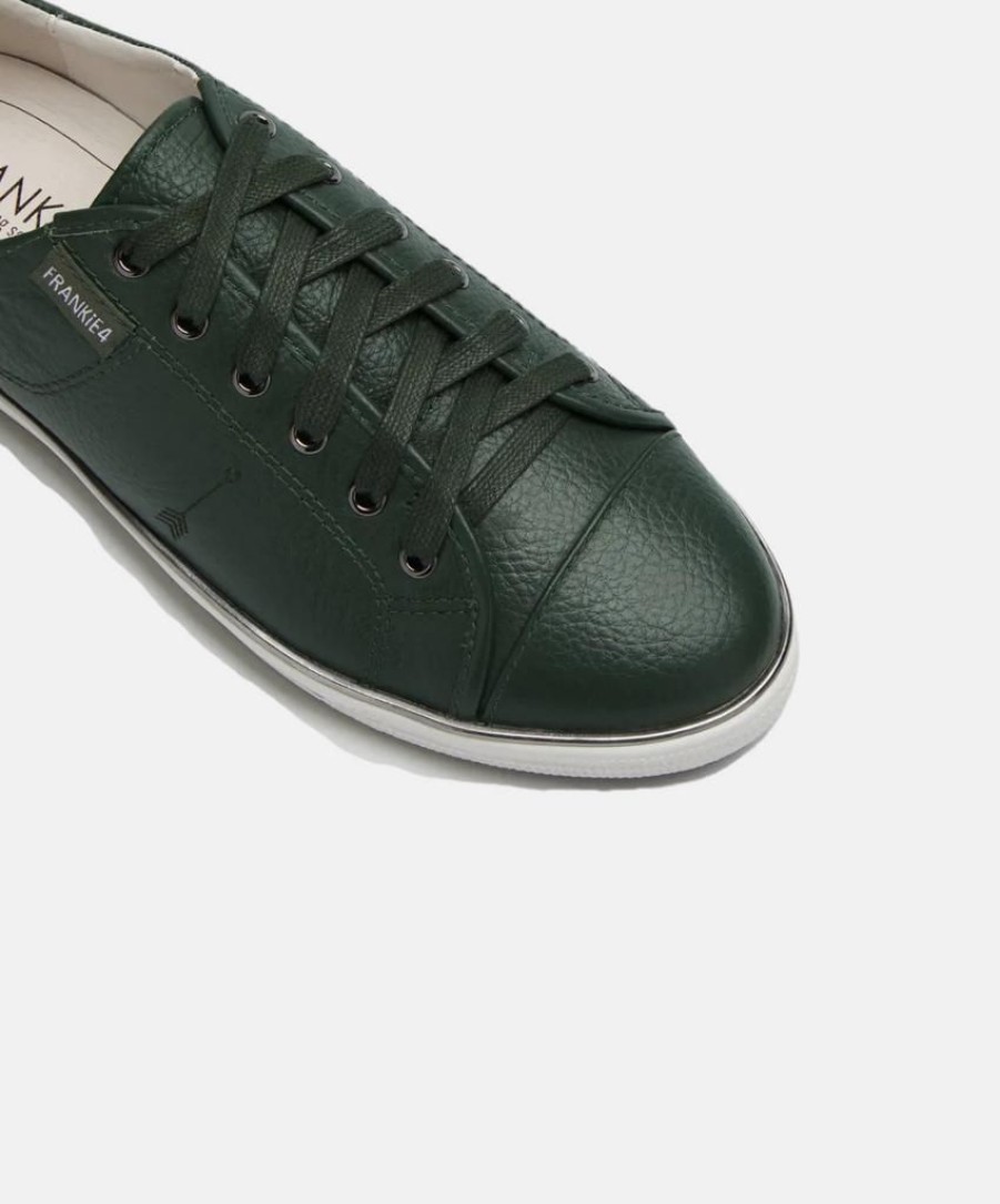 Women Frankie4 Leather Sneakers | Frankie 4 Nat Ii Tumbled Sneakers Green