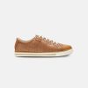 Women Frankie4 Leather Sneakers | Frankie4 Nat Ii Tan Punched Sneakers