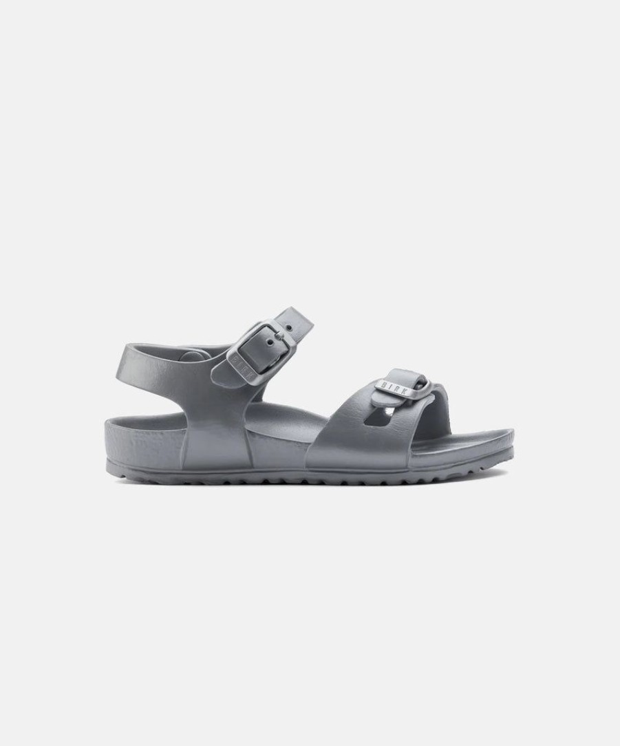 Kids Birkenstock | Birkenstock Kids Rio Eva Silver