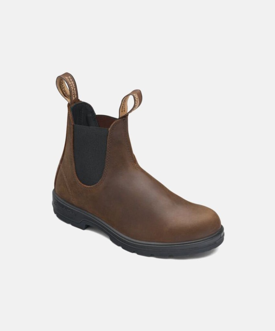 Men Blundstone Chelsea Boots | Blundstone 1609 Antique Brown Mens Boots