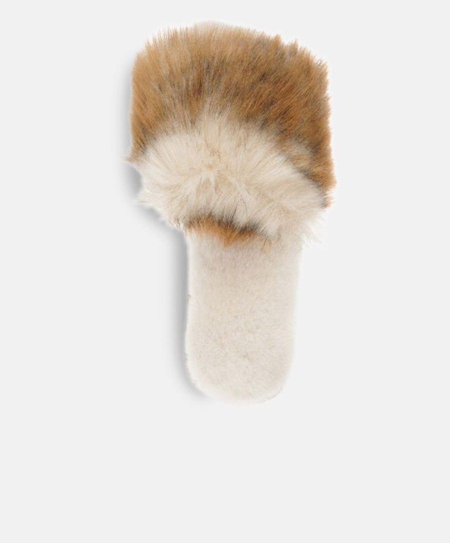 Women EMU Australia Slides | Emu Myna Lava Chestnut Sheepskin Slippers