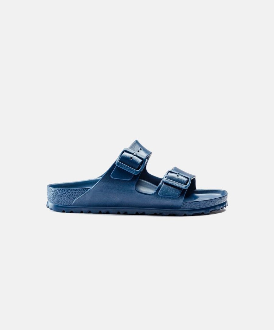 Women Birkenstock Vegan Sandals | Birkenstock Arizona Eva Buckle Sandals Navy