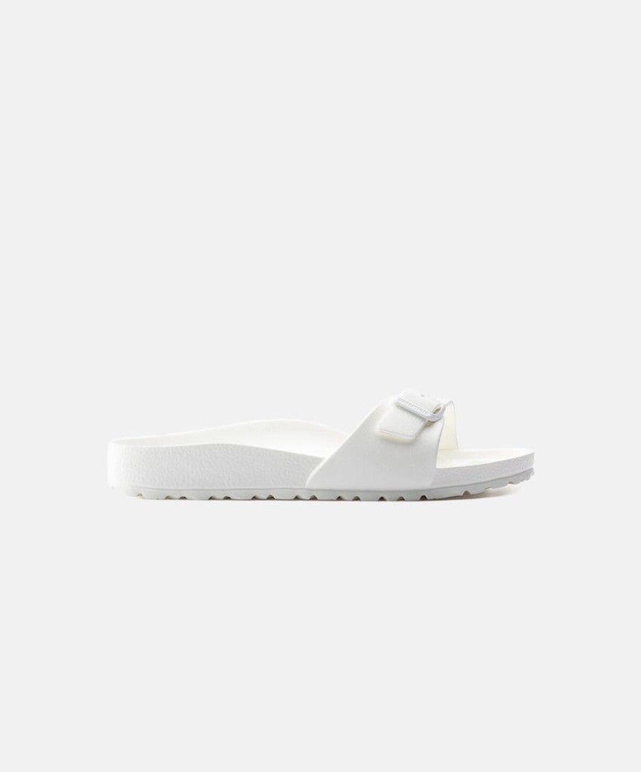 Women Birkenstock Slides | Birkenstock Madrid Eva White Sandals