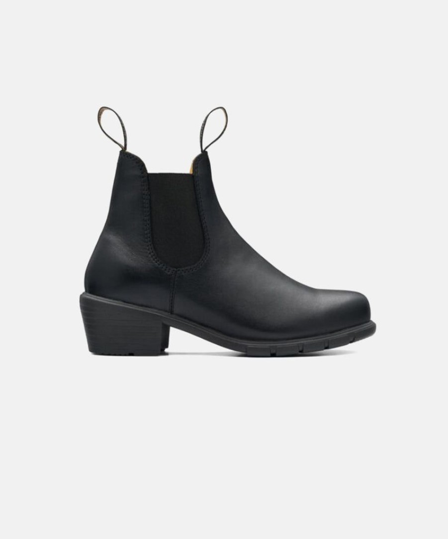 Women Blundstone Heeled Boots | Blundstone 1671 Black Womens Boots