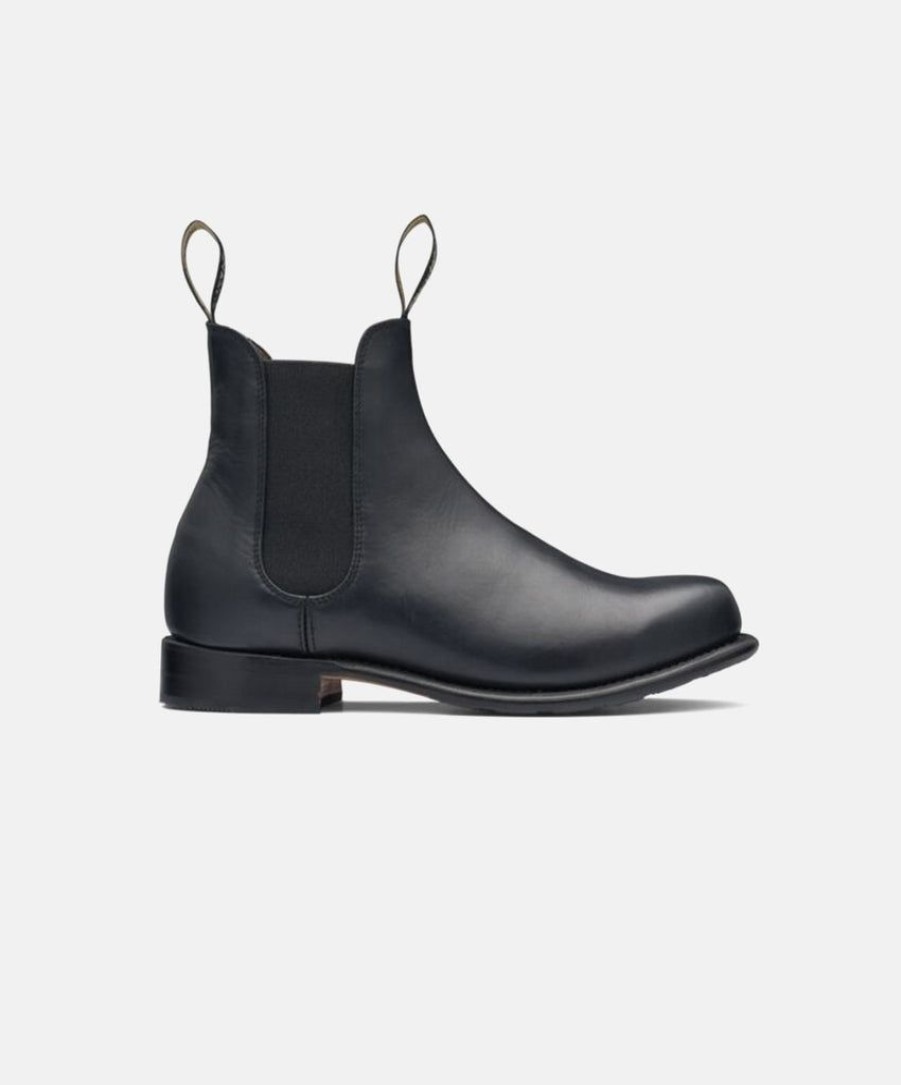 Women Blundstone Slip On Boots | Blundstone 153 Black Heritage Womens Boots