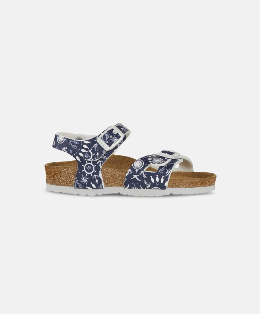 Kids Birkenstock | Birkenstock Kids Rio Bf Blue