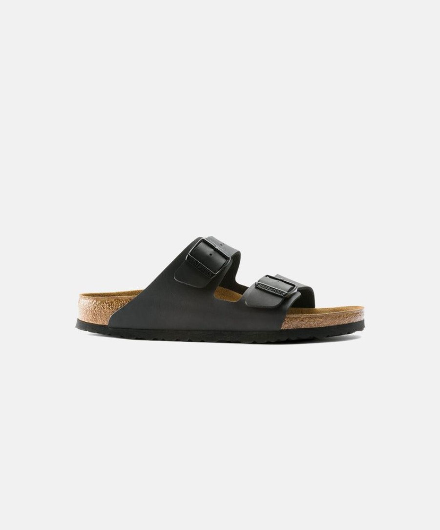 Women Birkenstock Slides | Birkenstock Arizona Bf Sandals Black