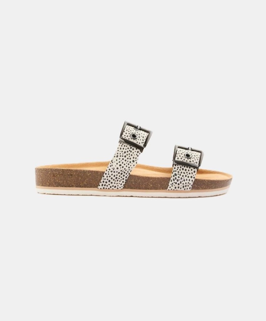 Women Frankie4 Two Strap Sandals | Frankie4 Sandy Iii Slides Leopard