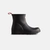 Women Hunter Wellington Boots | Hunter Mens Original Play Short Black Boots