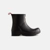 Women Hunter Slip On Boots | Hunter Womens Original Play Short Black Boots