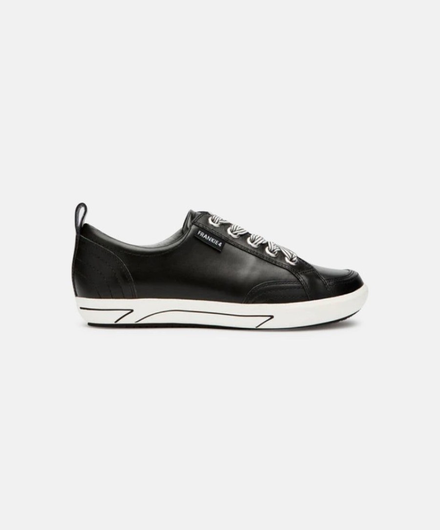 Women Frankie4 Lace Up Sneakers | Frankie4 Ellie Iv Black Sneakers