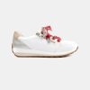 Women Ara Leather Sneakers | Ara Osaka High Soft White Sneakers