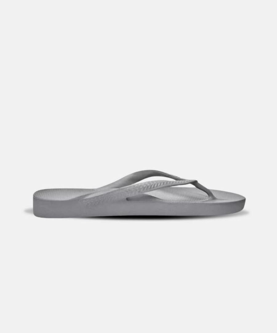 Men Bstore Thongs | Archies Arch Support Thongs Grey