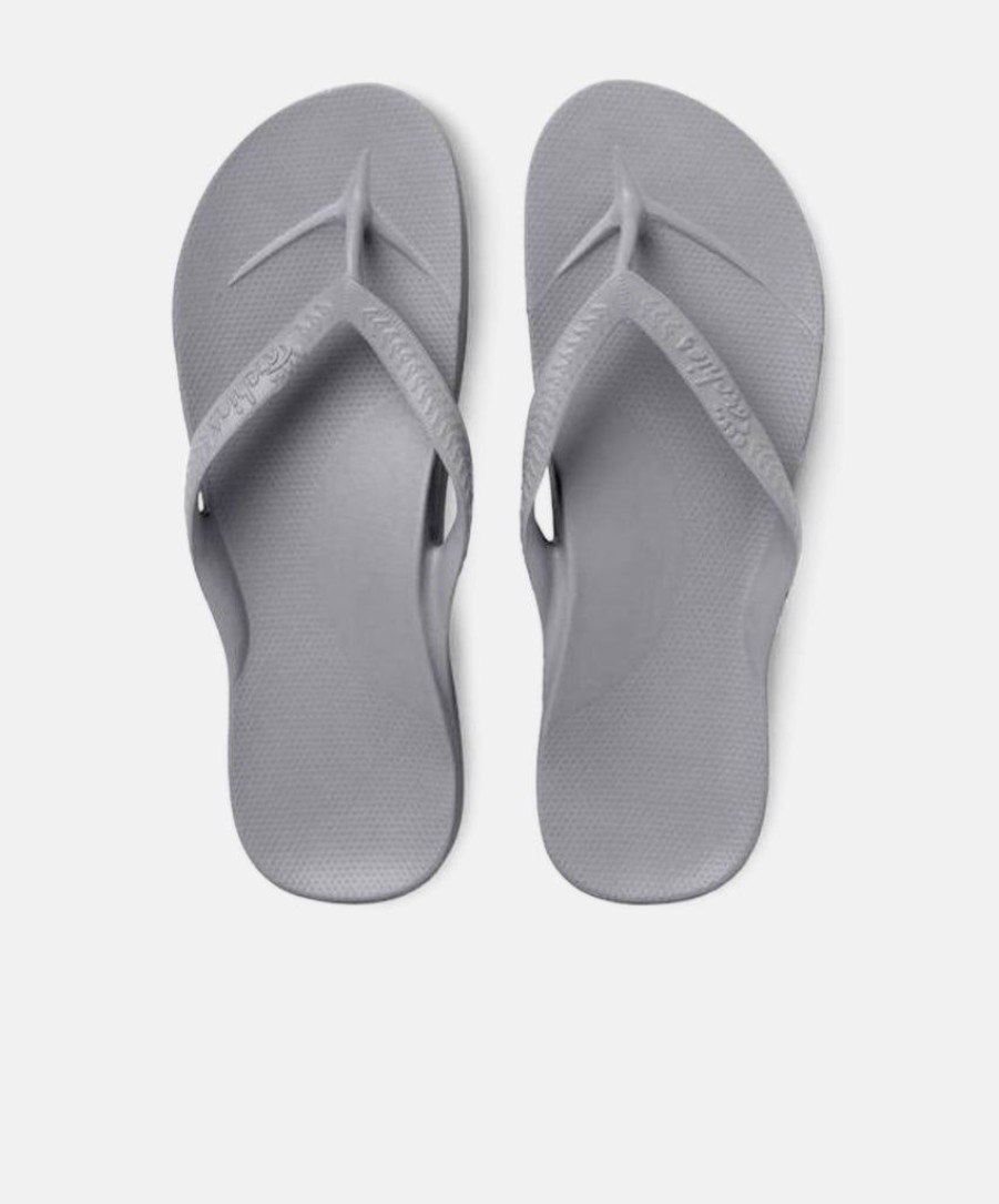 Men Bstore Thongs | Archies Arch Support Thongs Grey