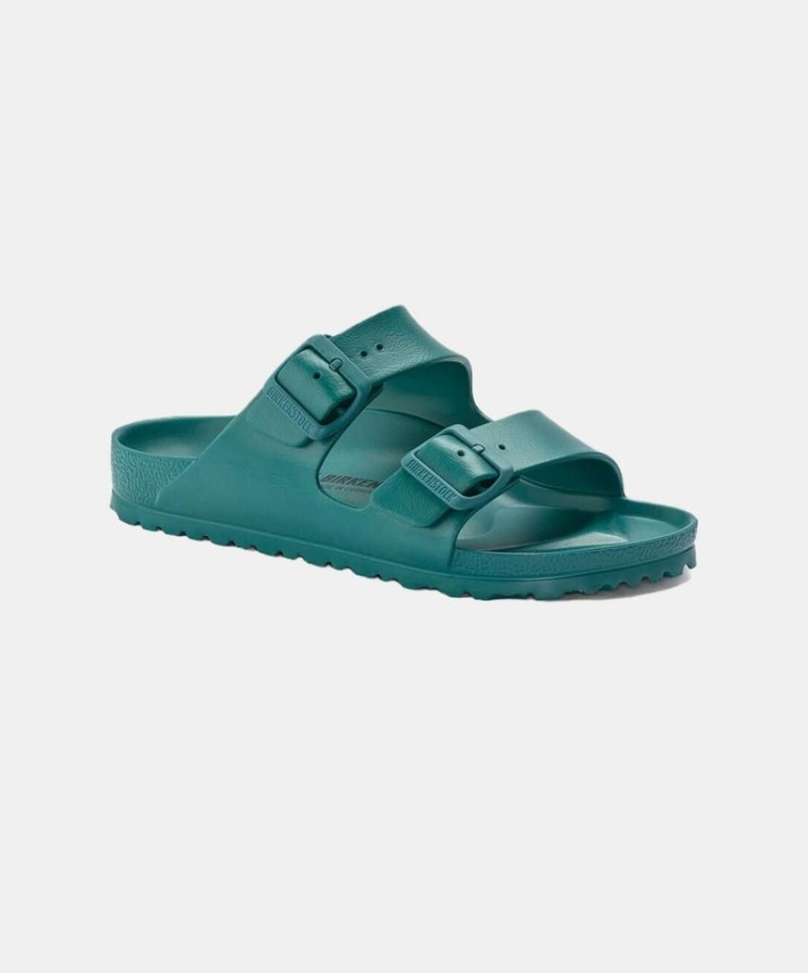 Men Birkenstock Two Strap Sandals | Birkenstock Arizona Eva Green Sandals