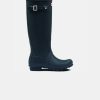 Women Hunter Slip On Boots | Hunter Womens Original Tall Navy Boots