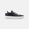 Women Ara Leather Sneakers | Ara Courtyard 2.0 Navy W. White Sneakers