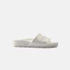 Men Birkenstock Slides | Birkenstock Barbados Eva White Sandals