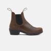 Women Blundstone Heeled Boots | Blundstone 1673 Antique Brown Womens Boots