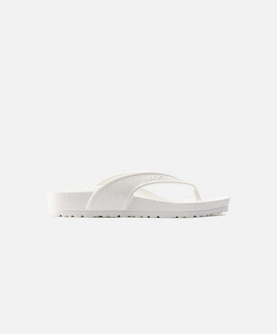 Women Birkenstock Thongs | Birkenstock Honolulu Eva White Sandals