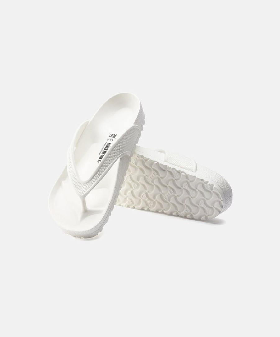 Women Birkenstock Thongs | Birkenstock Honolulu Eva White Sandals