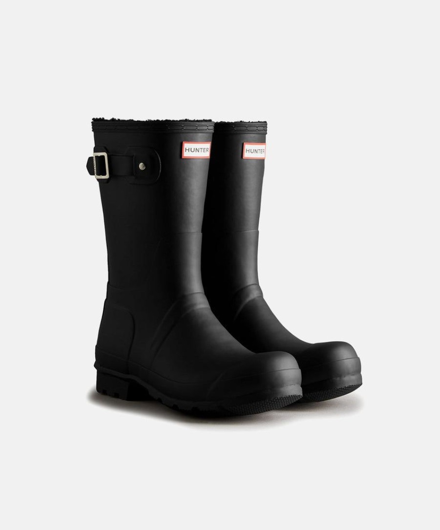 Women Hunter Wellington Boots | Hunter Mens Original Short Black Boots