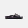 Men Birkenstock Slides | Birkenstock Barbados Eva Black Sandals