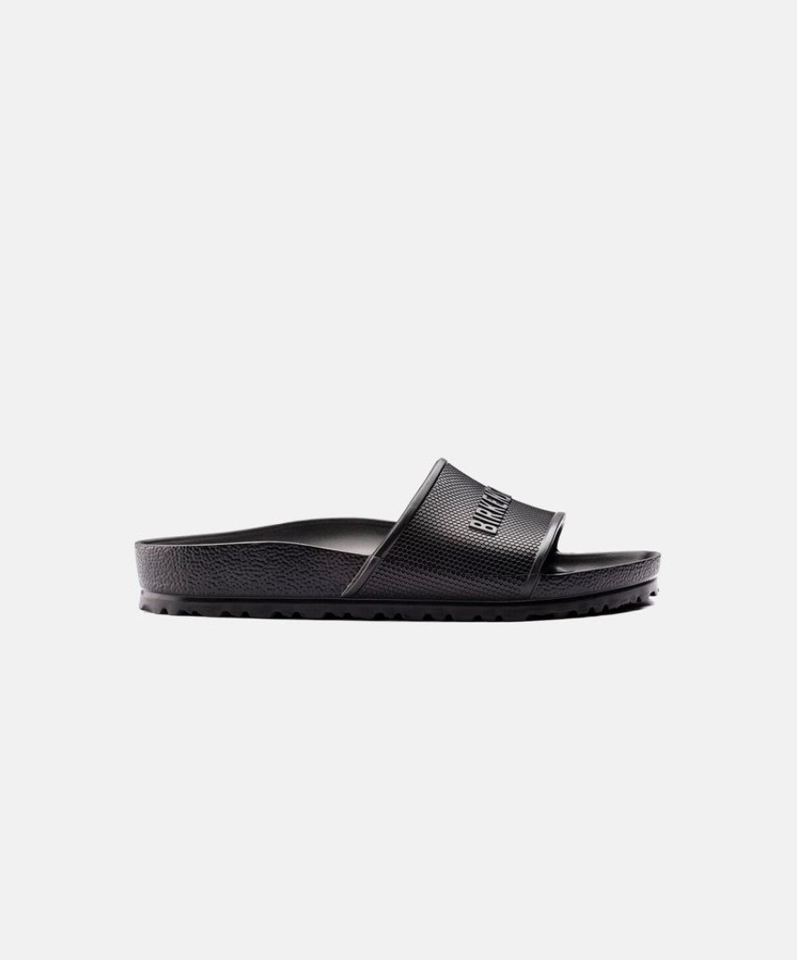 Men Birkenstock Slides | Birkenstock Barbados Eva Black Sandals