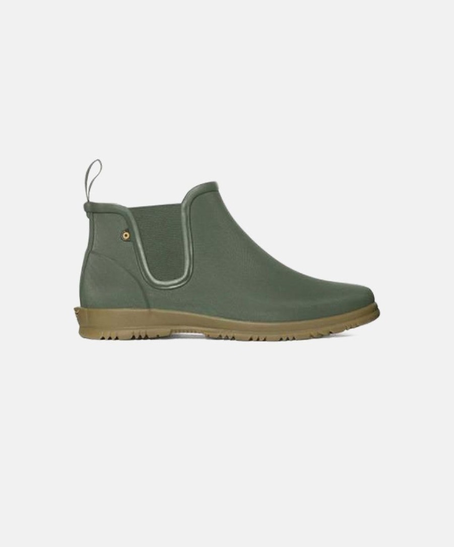 Women BOGS Flat Boots | Bogs Sweet Pea Sage Womens Boots