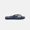 Men Archies Thongs | Archies Arch Support Navy Thongs