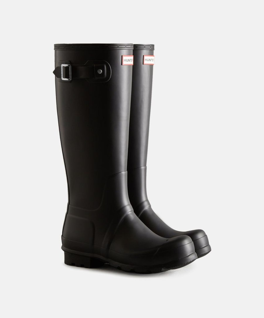 Women Hunter Wellington Boots | Hunter Mens Original Tall Black Boots