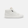 Women Frankie4 Leather Sneakers | Frankie4 Mila White Tumbled Sneakers