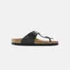 Women Birkenstock Toe Post Sandals | Birkenstock Ramses Bf Black