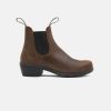 Women Blundstone Slip On Boots | Blundstone 1673 Antique Brown Womens Boots