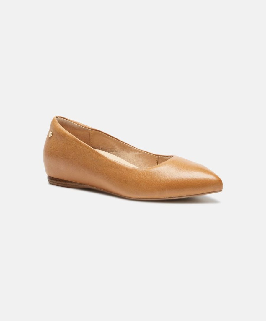 Women Frankie4 Ballet Flats | Frankie4 Poppy Tan Ballet Flats