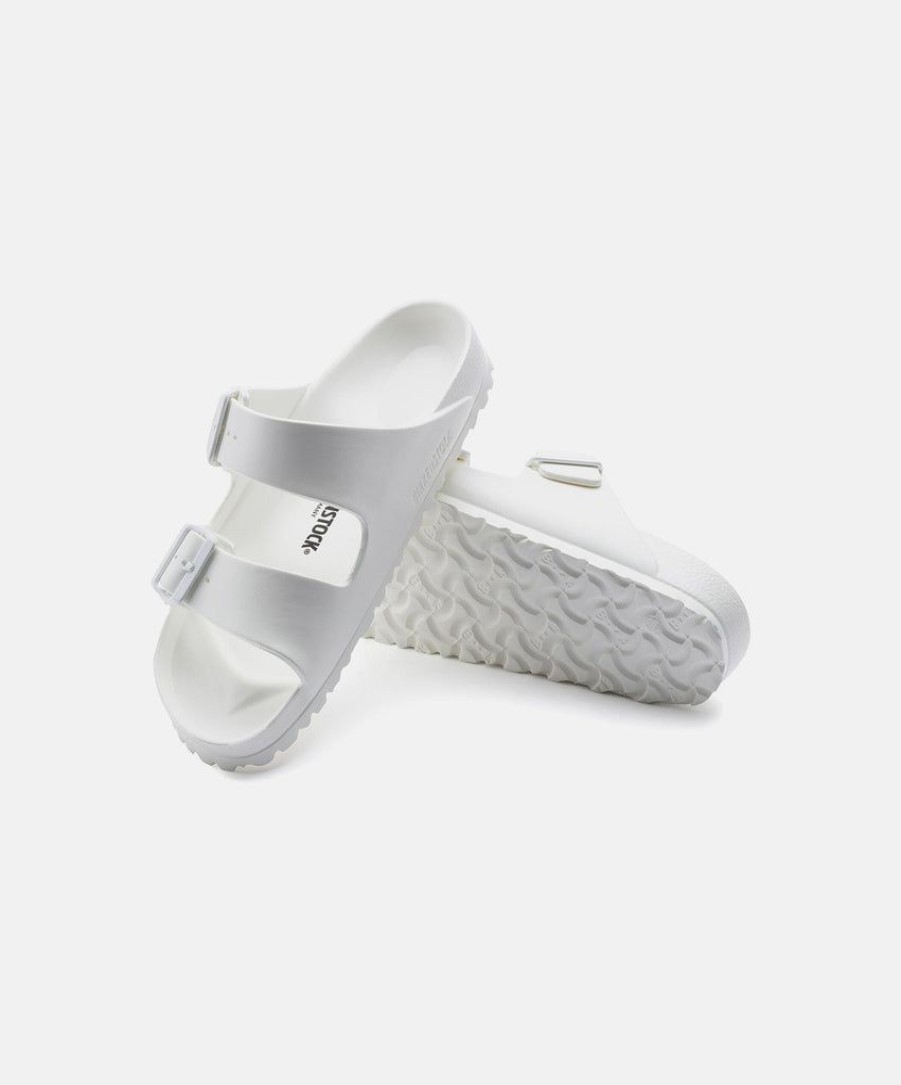 Women Birkenstock Two Strap Sandals | Birkenstock Arizona Eva Sandals White