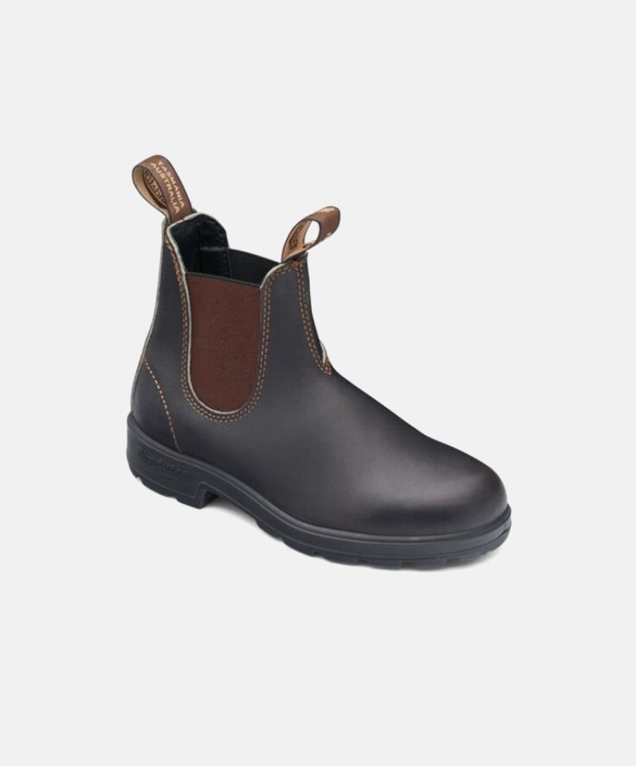 Men Blundstone Chelsea Boots | Blundstone 500 Brown Unisex Boots