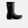 Women Hunter Slip On Boots | Hunter Womens Original Short Black Boots