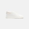 Women Bstore Leather Sneakers | Frankie4 Mim Iv White/Suede Sneakers