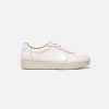 Women FitFlop Leather Sneakers | Fitflop Rally Leather Panel Sneakers White